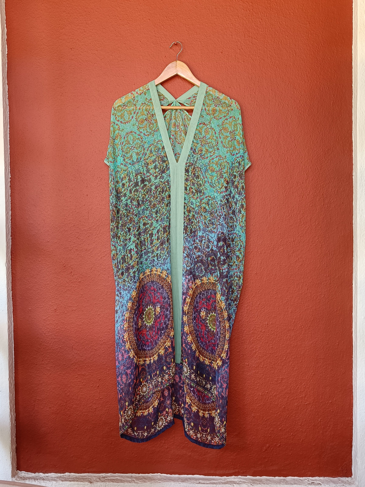 Printed kaftan