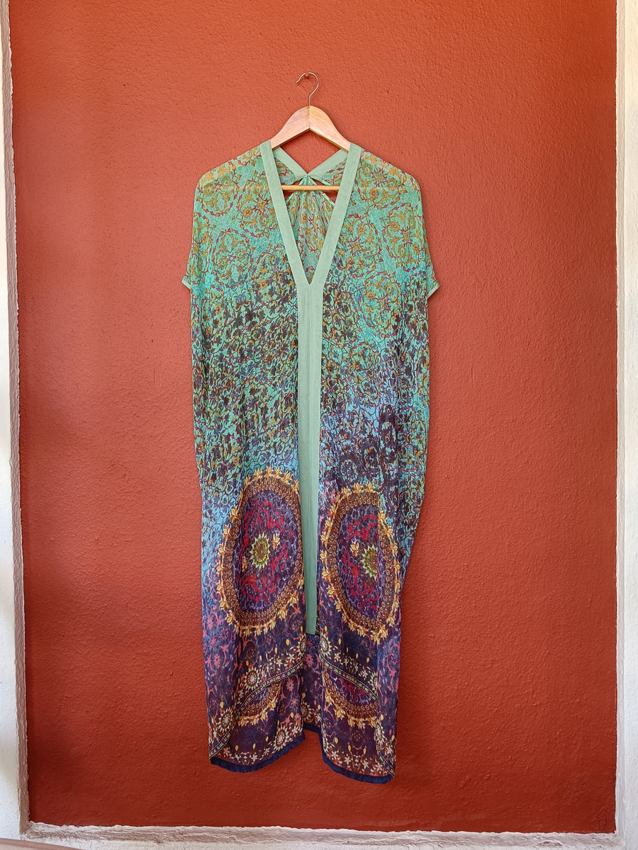 Printed kaftan