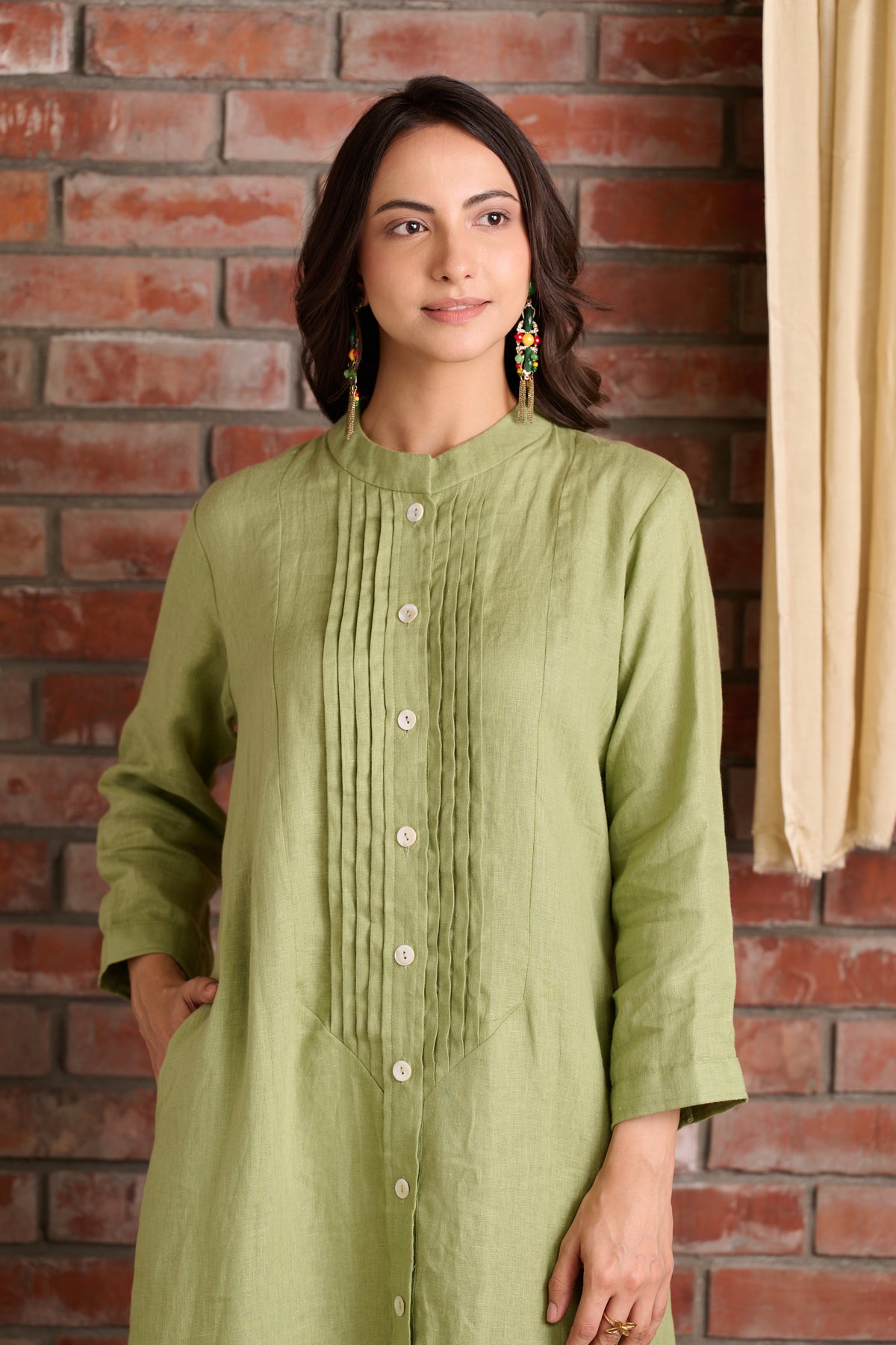 Linen dress