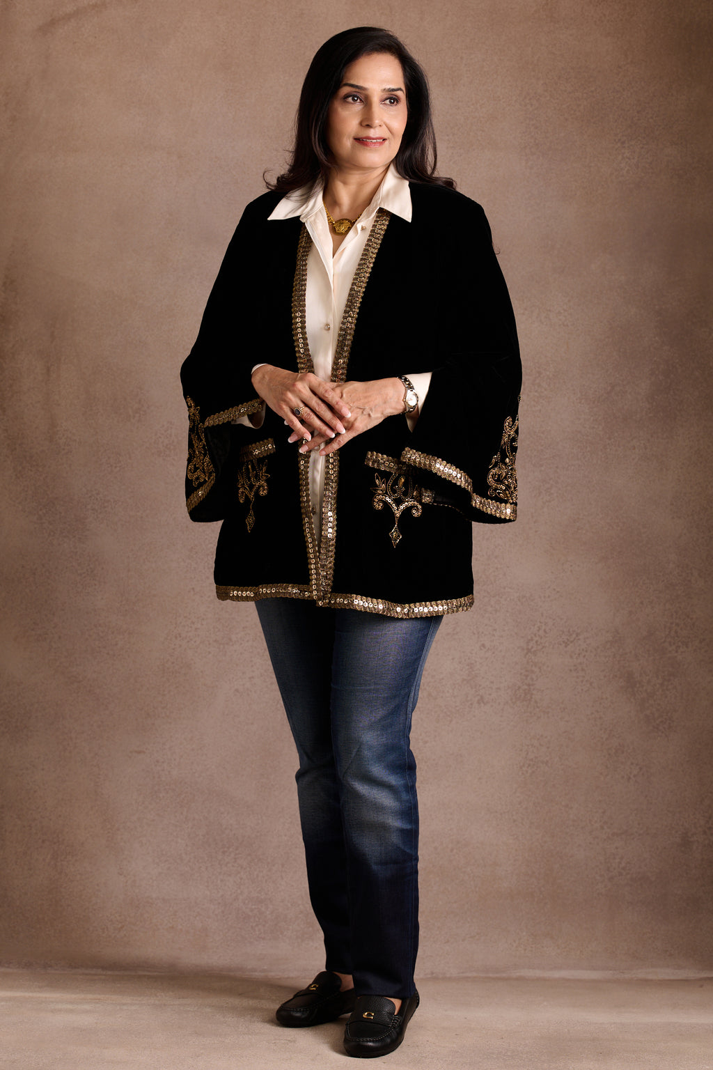 Black Velvet Jacket