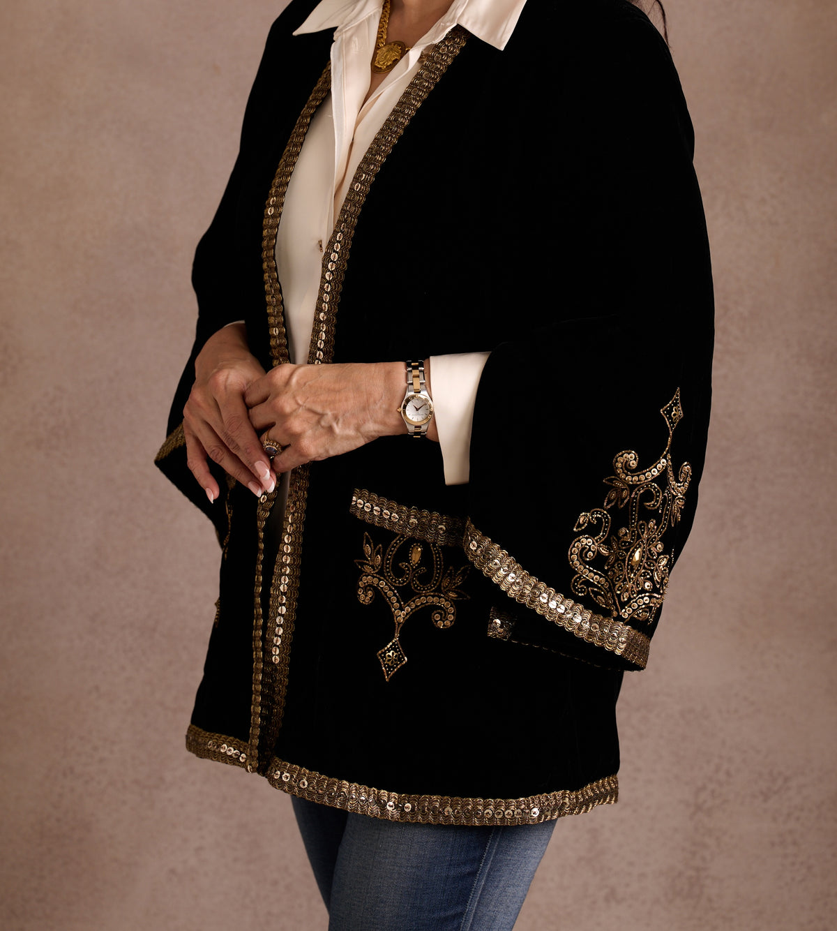 Black Velvet Jacket